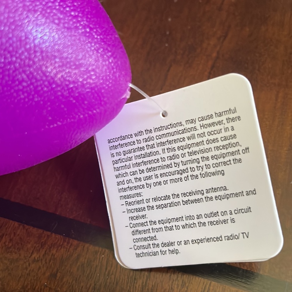 NWT Purple Light Up 🏈💜Super Grip Football - Picture 7 of 7